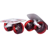 GRTE Drift Board Split Drift Skateboard Erwachsene Anfänger Aluminiumlegierung Deck Street Scooter Skateboard mit PU-Flash-Rädern,B