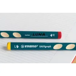 STABILO Bleistift EASYgraph 2B rechts petrol 322/2B