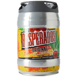 DesperadosTequila Fass Draught Keg 5l Einweg , 1er Pack