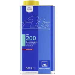 Bremsflüssigkeit TYP 200 DOT 4 Type 200 New Racing ATE 03.9901-6202.2 1 Liter