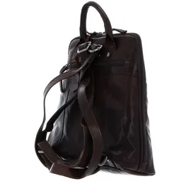 Spikes & Sparrow City Rucksack Leder 27 cm Braun