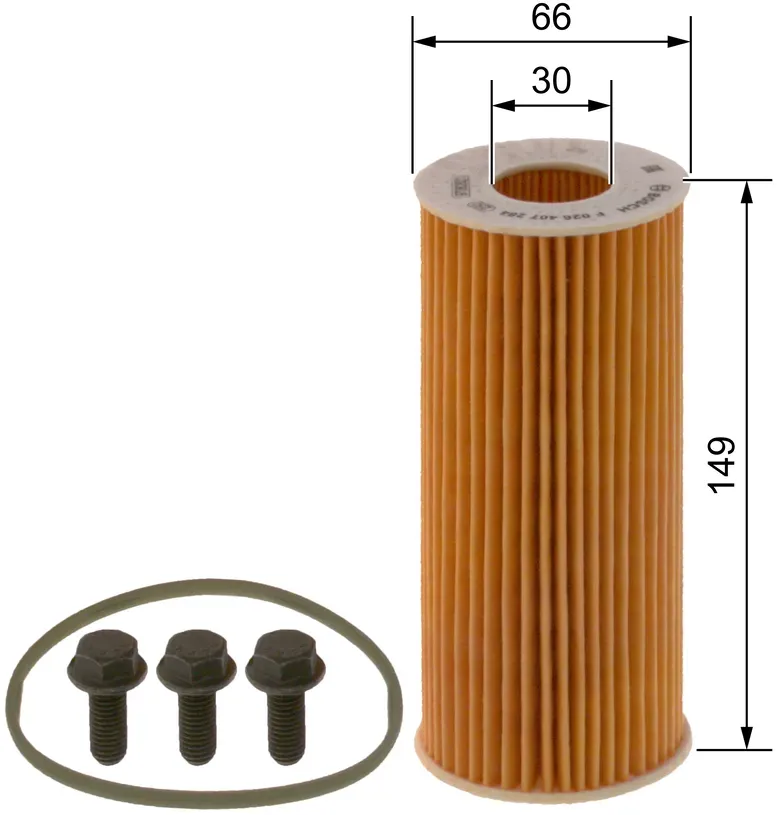 BOSCH f026407284 65,5mm für Volvo NISSAN RENAULT