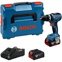 Bosch GSR 18V-65 inkl. 2 x 4,0 Ah + L-Boxx