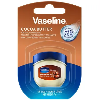 Vaseline Lip Therapy Cocoa Butter, Pflegender Lippenbalsam für optimale Feuchtigkeit, (Cocoa Butter (1er Pack))