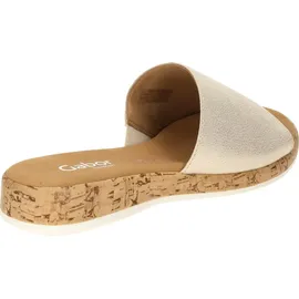 Gabor (0) Klassische Pantoletten Damen 31393931363039 Beige 40 1/2 EU - Beige - 40,5