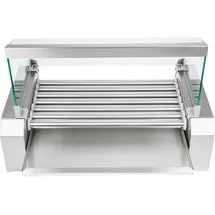 Royal Catering Hot Dog Grill Hot Dog Gerät Hotdog Rollen Edelstahl