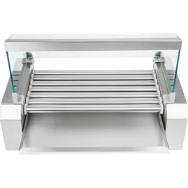 Royal Catering Hot Dog Grill Hot Dog Gerät Hotdog Rollen Edelstahl
