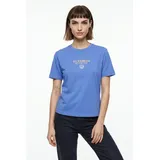 Only ONLDINA Kurzarmshirt Blau XL