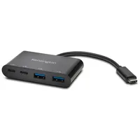 Kensington CH1000 USB-C 4-Port Hub 2+2 Port USB 3.0-Hub Schwarz