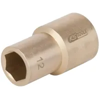 KS Tools BRONZEplus Stecknuss 1/2" 6-kant 18 mm