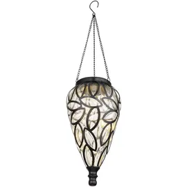 GLOBO 36131 Solarleuchte Metall schwarz, 15x LED