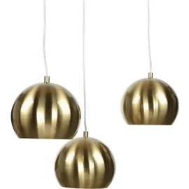 Licht-Erlebnisse Mirri 3-flg. E27 60 cm goldfarben retro
