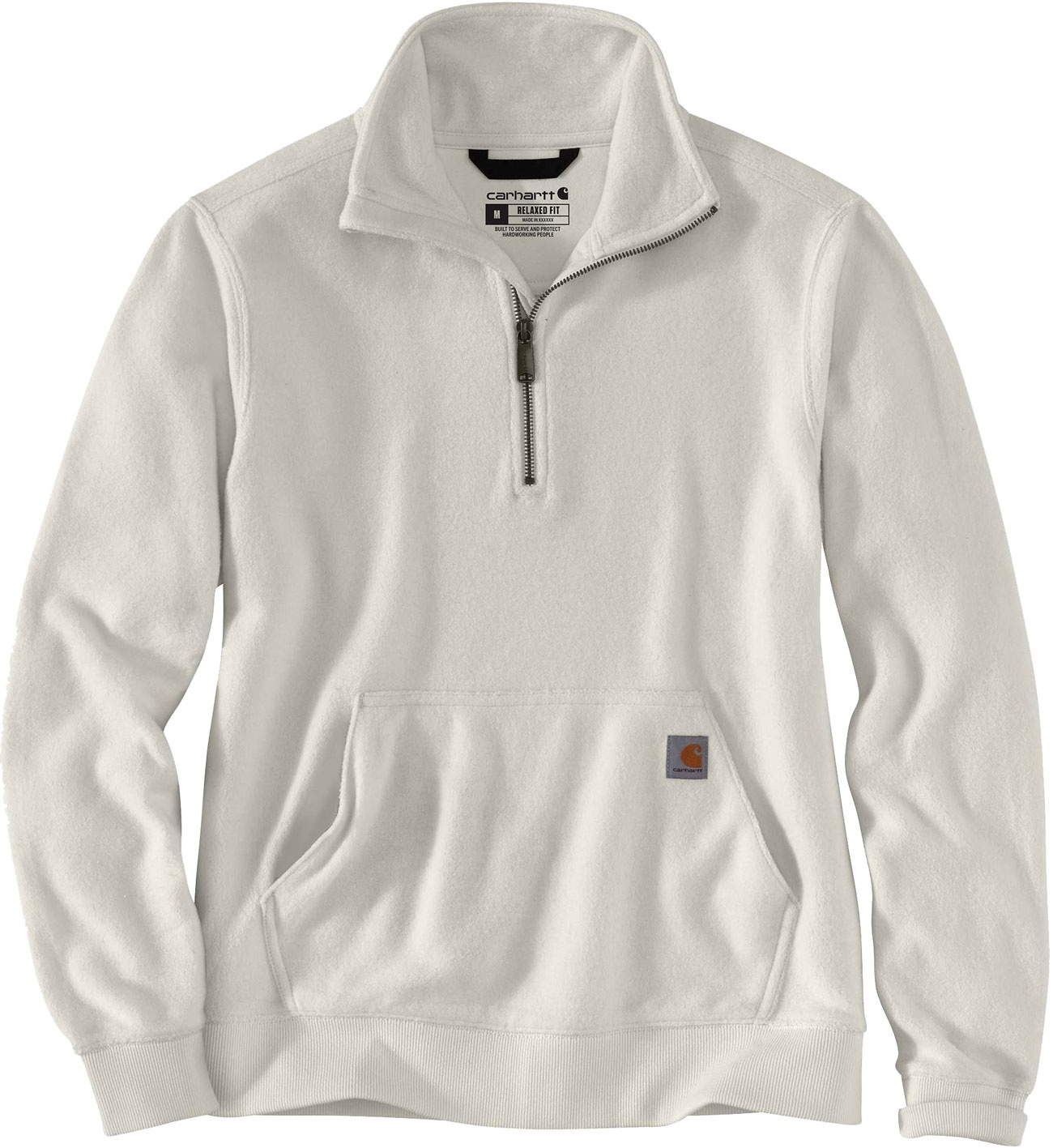 Carhartt Half-Zip, Sweatshirt Damen - Hellgrau (W03) - XL