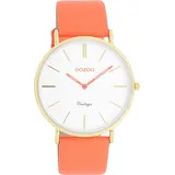Oozoo Damen Analog-Quarzuhr UOC20318 - Orange