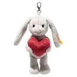 Steiff Soft Cuddly Friends Hase 15 cm grau/rot