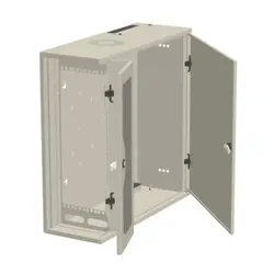 Enoc System NSHV 626, 4U, Wandmontiertes Regal, Beige, Stahl, Stahl, IP20