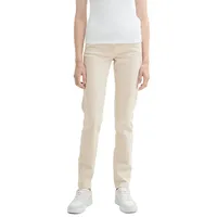 Tom Tailor 5-Pocket-Hose »ALEXA slim«, mit Stretch, Gr. 42 - Länge 32, dusty beige, , 88081044-42 Länge 32