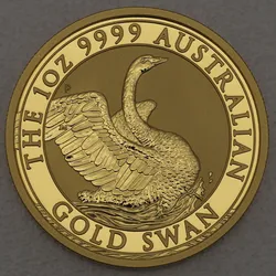 Goldmünze 1oz Schwan 2020 Australian Gold Swan (Australien)