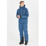 WHISTLER Skijacke "Carbon" Gr. S, blau (dunkelblau), Herren, 94% Polyester, 6% Elasthan, unifarben, Jacken, mit wasserabweisender Membran