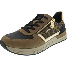 Rieker Sportliche Schnürschuhe Damen Braun 38 EU - Braun