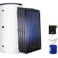 Buderus Logaplus Solaranlage S76, weiß 4x SKN4.0-oM HS750-W SM200 9,48 m2
