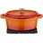 12 cm oval orange