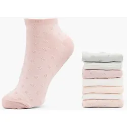 7er Pack Socken - Damen - rosa