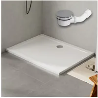 WITEN&NOCK - smc Duschwanne 120x90 cm Dusche weiß in