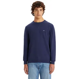 Levi's Lightweight Blue Polar Fleece Sweatshirts. blau M