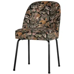 Esszimmer Polsterstühle floral gemustert 50 cm Sitzhöhe (2er Set)