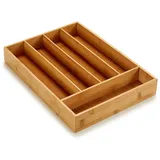 San Ignacio KINVARA - Besteckkasten aus Bambus mit 5 Fächern 35x25cm