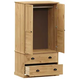 vidaXL Kleiderschrank VIGO 90x55x170 cm Massivholz Kiefer