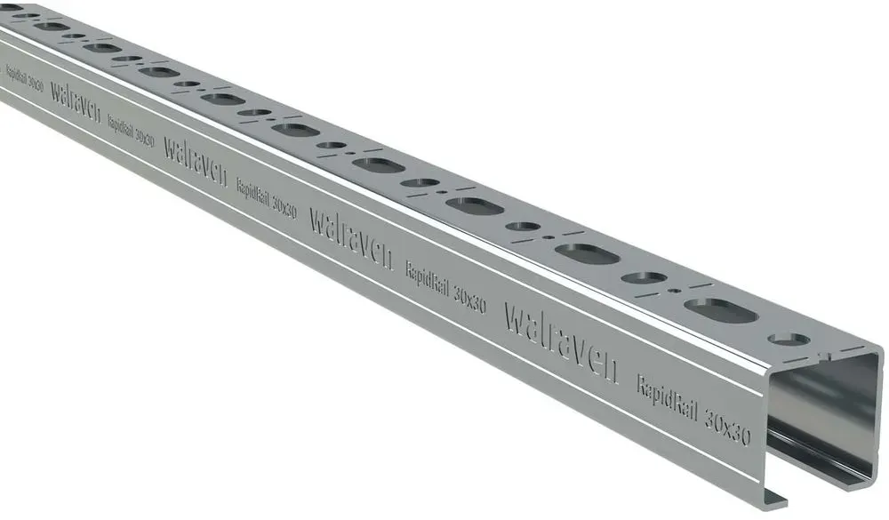 BIS Montageschiene RapidRail 30x30x2000mm, Stahl, sendzimirverzinkt