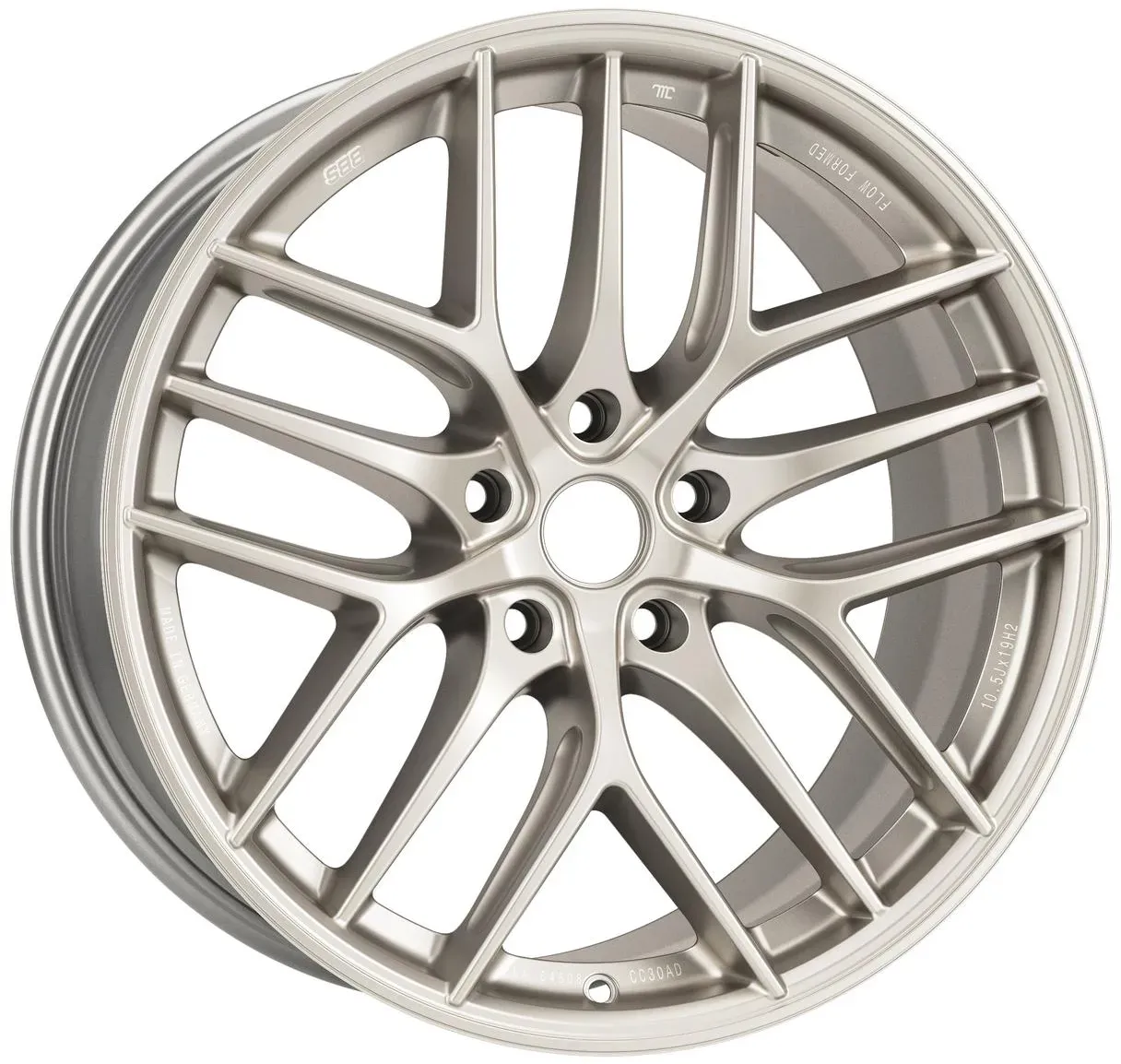 BBS Alufelge CC-R Unlimited weißgold seidenmatt 11x22 5x117,5 ET70,5 CC8101AD