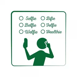 Teenager Holzstempel - Auswahl (50x50mm)