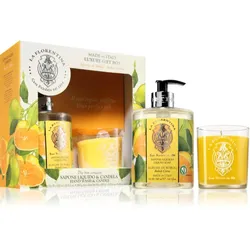 La Florentina Boboli Citrus Hand Wash and Candle Geschenkset