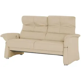 HIMOLLA Ledersofa 6001 ¦ beige ¦ Maße (cm): B: 173 T: 86.0