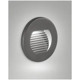 Fabas Luce WINK Stufenbeleuchtung LED 3W IP65 6573-02-294 Dunkel Grau