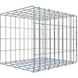 Gabiona C-Ring-Gabione-Anbaukorb Typ 2 40 x 50 x 40 cm Maschenw 5 x 10 cm