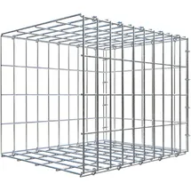 Gabiona C-Ring-Gabione-Anbaukorb Typ 2 40 x 50 x 40 cm Maschenw 5 x 10 cm