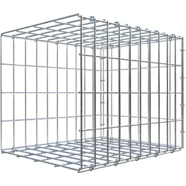 Gabiona C-Ring-Gabione-Anbaukorb Typ 2 40 x 50 x 40 cm Maschenw 5 x 10 cm