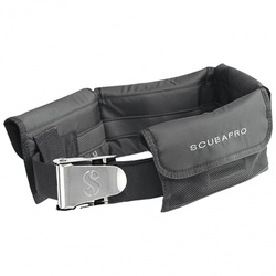 Scubapro Taschenbleigurt mit Edelstahlschnalle - Gr: XL - 6 Taschen