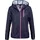 Lpo Softshelljacke MECATINA PEAK II WOMEN mit abnehmbarer Kapuze blau 40 (M)