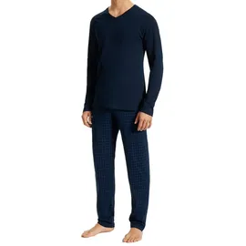 SCHIESSER Schlafanzug Uncover Nightwear Blau 58