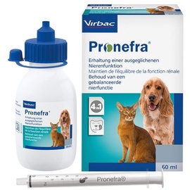 Virbac Pronefra Diät-Ergänzungsfuttermittel für Kleintiere, 1er Pack (1 x 60 ml)