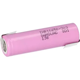 Samsung INR 18650 30Q Akku 3,7V Li-Ion 3000 mAh 15A - Mindestbestellmenge 2 Stück