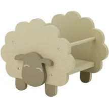 Bloomingville Kinderbücherregal Dolly 90 x 30 x 90 cm MDF grau