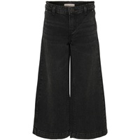 Only Mädchen Kogcomet Wide Dnm Pim528 Noos Hose, Washed Black, 158