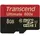 Transcend microSDHC 8GB Class 10 UHS-I 600x + SD-Adapter