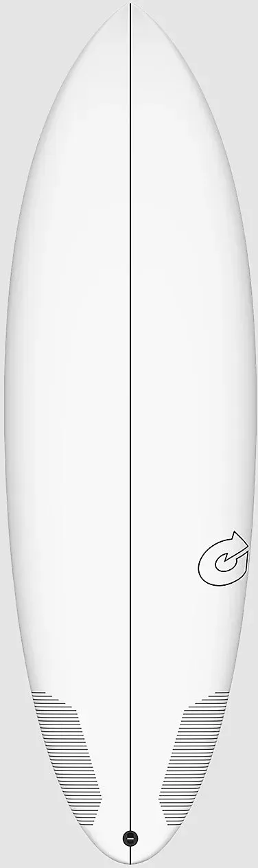 Torq Tec Multiplier 6'2 Surfboard white Gr. 6'2